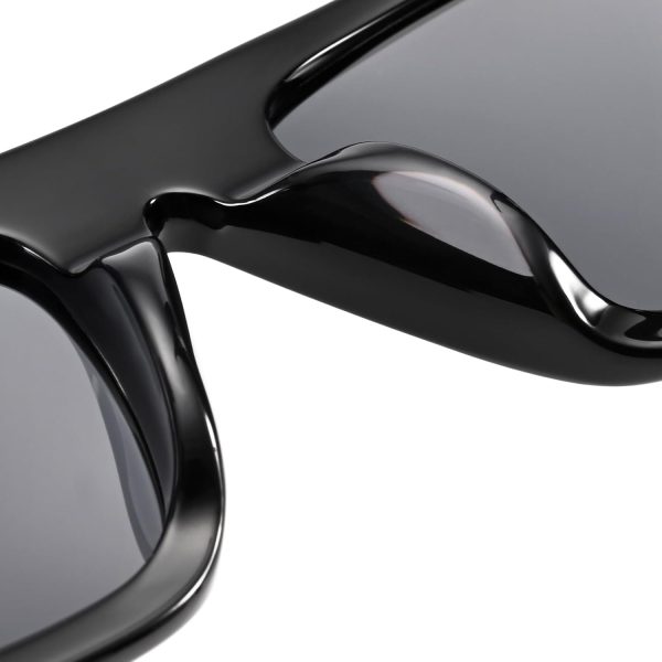 Narrow square Men Polarized Sunglasses rectangular Women retro Sun Glasses D1240306 - Image 9