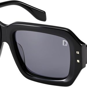 Retro Oversized Square Polarized Sunglasses for Men and Women – Fashion UV Protection Shades D1240401