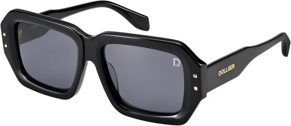 Retro Oversized Square Polarized Sunglasses for Men and Women – Fashion UV Protection Shades D1240401