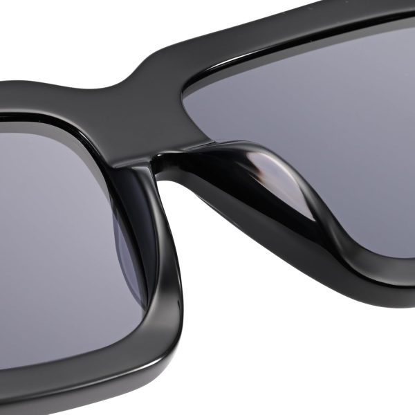 Retro Oversized Square Polarized Sunglasses for Men and Women – Fashion UV Protection Shades D1240401 - Image 5