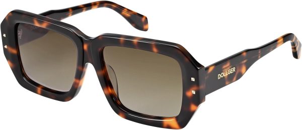 Retro Oversized Square Polarized Sunglasses for Men and Women – Fashion UV Protection Shades D1240401 - Image 8