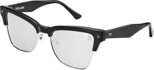 Trendy Oversized Cat Eye Men Polarized Sunglasses for Women Large Square Fashion Cateye Sun Glasses D1240305