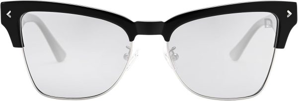 Trendy Oversized Cat Eye Men Polarized Sunglasses for Women Large Square Fashion Cateye Sun Glasses D1240305 - Image 3