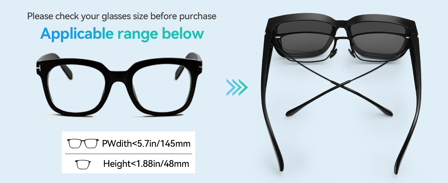 sunglasses that fit over prescription glasses